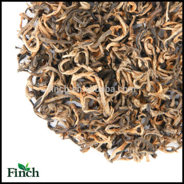Beneficios para la salud y adelgazamiento Té rojo a granel Chino Imperial Yunnan Norma de la UE Té negro Té negro de mono de oro